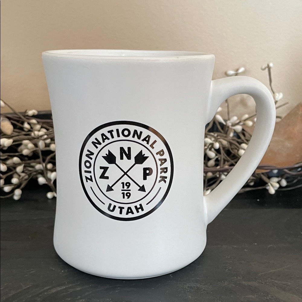Zion National Park White Mug